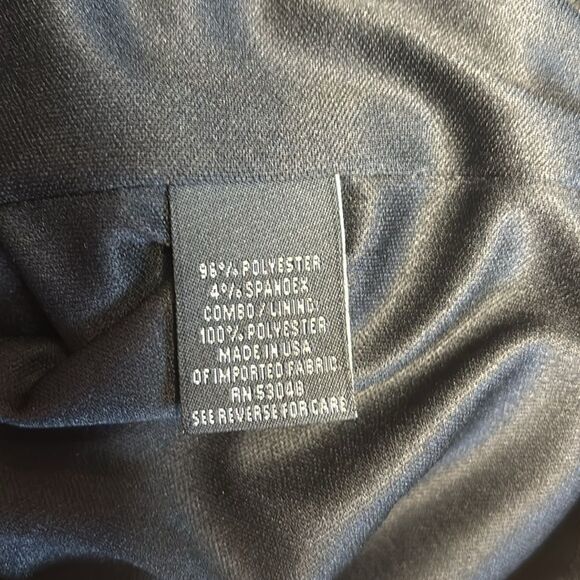 Dress Barn Animal print asymmetrical dress, size 14, excellent condition - Picture 10 of 12